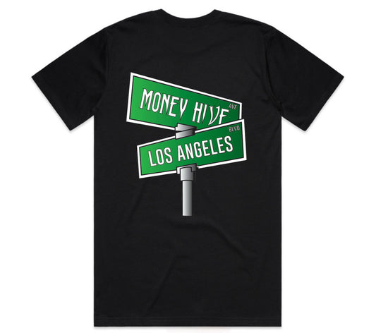 Money Hive LA Street Sign Tee