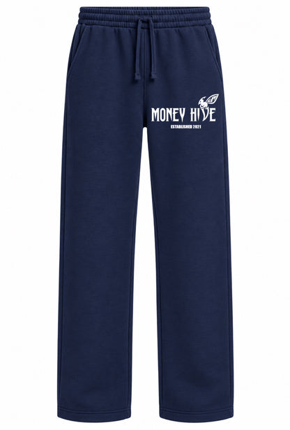 Money Hive Signature Cuffless Sweatpants