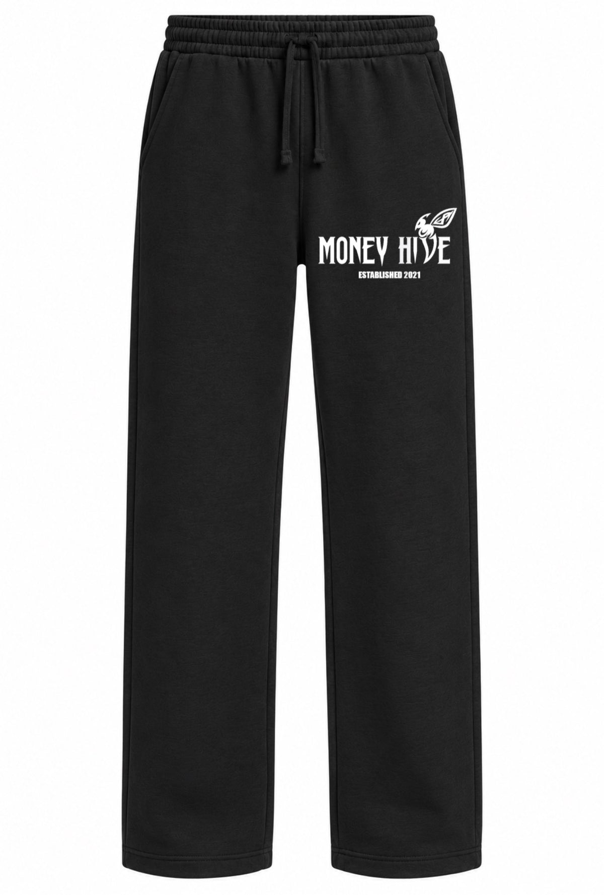 Money Hive Signature Cuffless Sweatpants