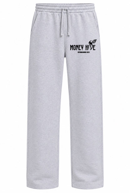 Money Hive Signature Cuffless Sweatpants