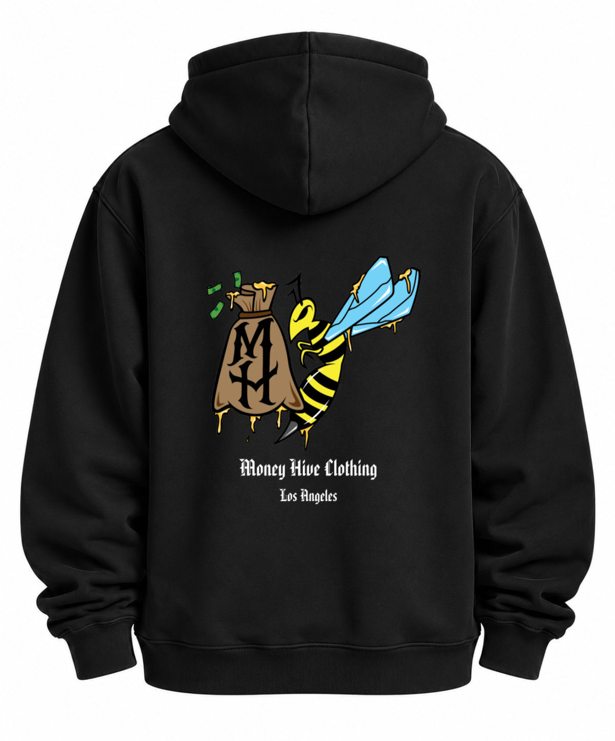 Money Hive Stinger Hoodie – Black