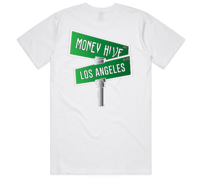 Money Hive LA Street Sign Tee