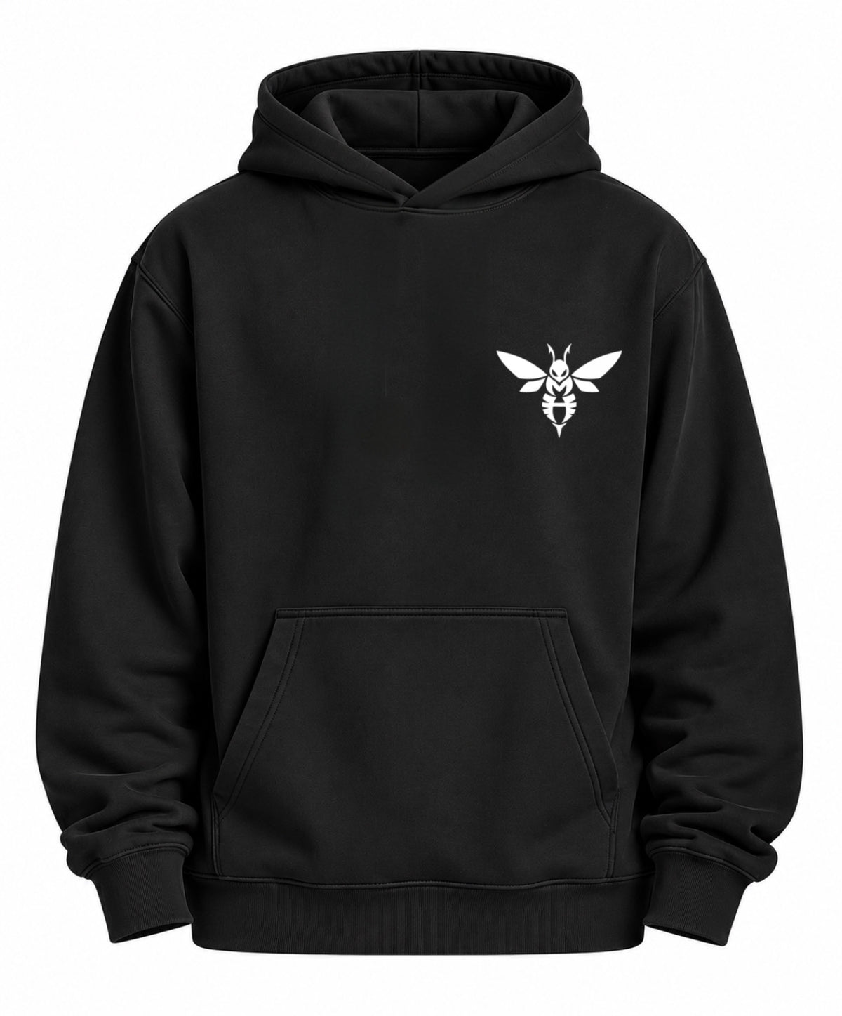 Money Hive Clothing – Signature Black Hoodie